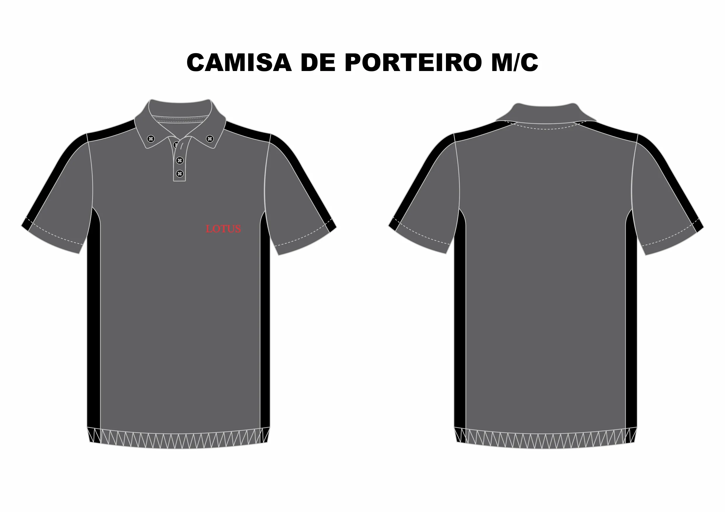 CAMISA RANCHEIRO - PORTARIA CINZA MINERIO TAM P