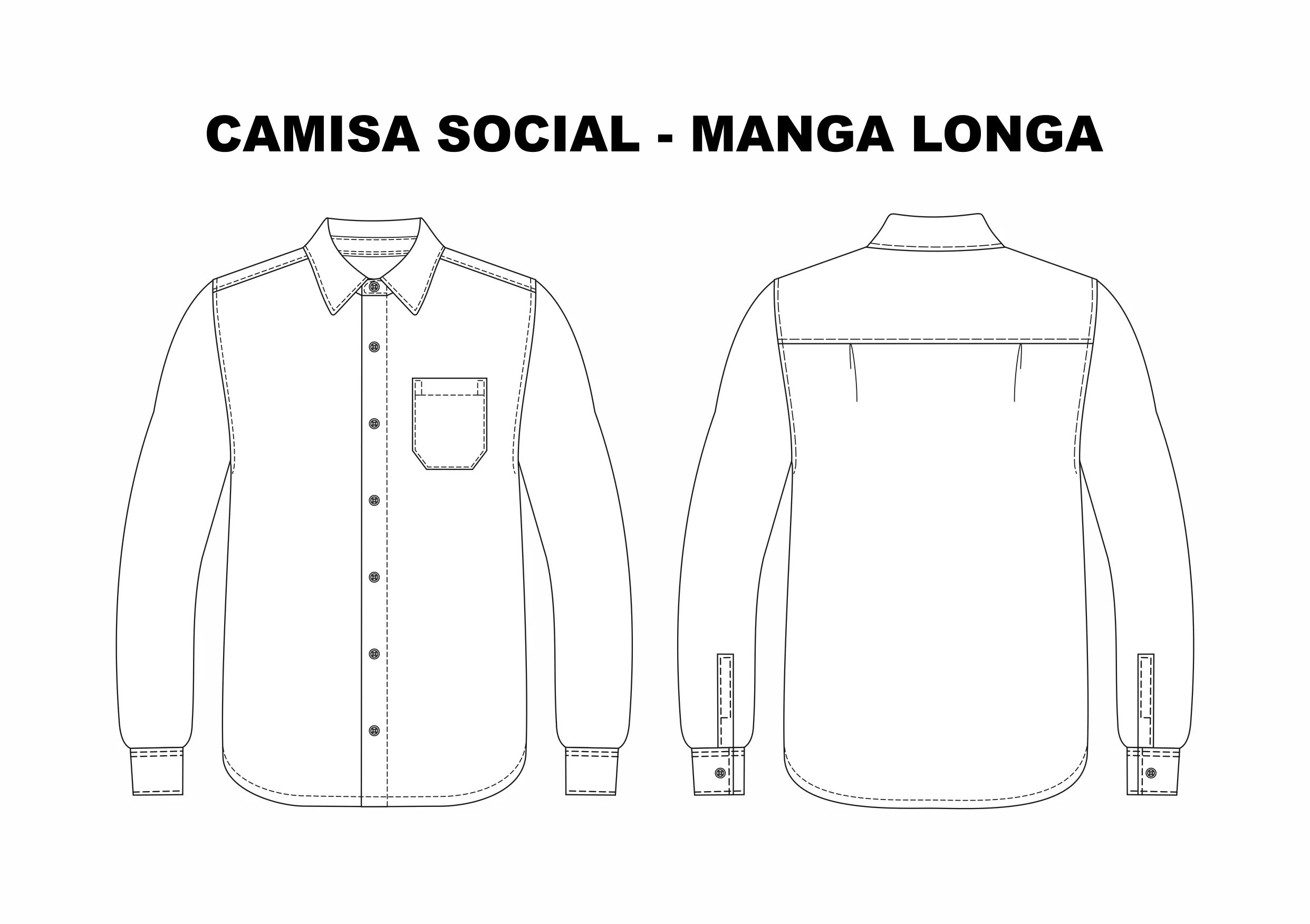 CAMISA SOCIAL CINZA CLARO TAM GG